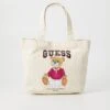 Guess MINI BAG UNISEX - Handbag - Cream White