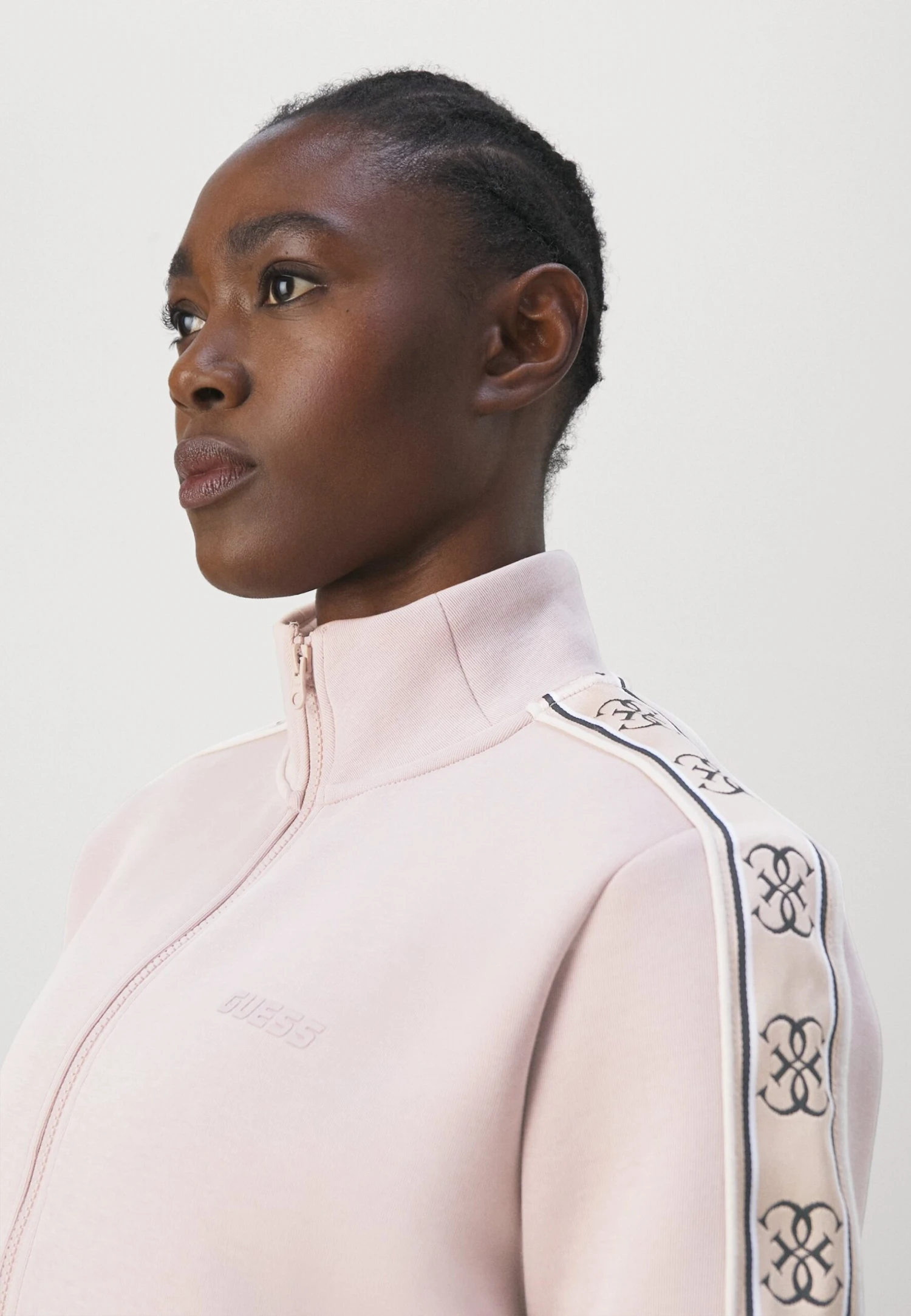 Guess BRITNEY FULL - Zip-up Sweatshirt - Posh Taupe 6 Guess BRITNEY FULL - Zip-up Sweatshirt - Posh Taupe - Image 6