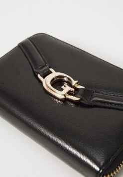 Guess DEA MEDIUM ZIP AROUND - Wallet - Black -Guess Clothing Sale 79f120a85f154426aaa015b4d351f4ff