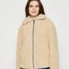 Go Laura Reversible Sherpa - Summer Jacket - Biscotti