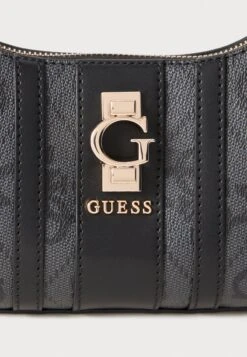 Guess ERENIA SHOULDER BAG - Handbag - Dark Grey -Guess Clothing Sale 7a2a70f766ed455e8841538178c40f62