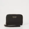 Guess AMORETTE DOUBLE ZIP - Wallet - Black