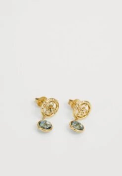 Guess PETRA - Earrings - Gold-coloured/mint