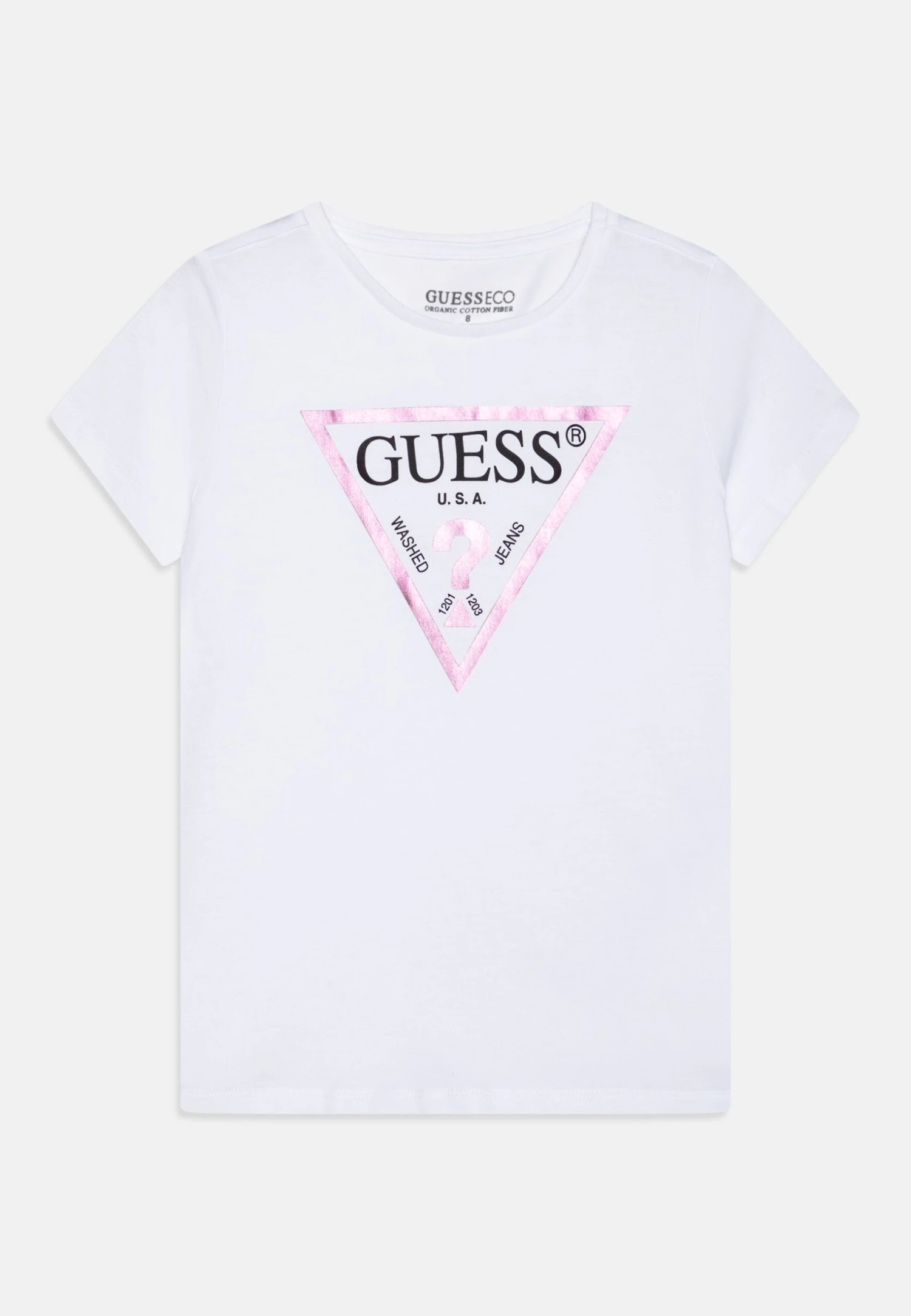 Guess CORE JUNIOR - Print T-shirt - Pure White 3 Guess CORE JUNIOR - Print T-shirt - Pure White - Image 3