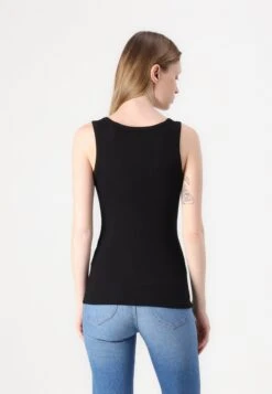 Guess EMBELLISHED LOGO TANK - Top - Jet Black -Guess Clothing Sale 7c0b6469c62e45168da0bddda67a66ae