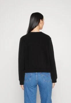 Guess Triangle - Sweatshirt - Jet Black -Guess Clothing Sale 7c1a7759120a4c46b25baa7e124f6c71