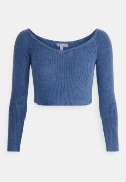 Guess Off Shoulder Midori - Jumper - Nordic Sea