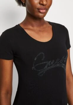 Guess Adelina Tee - Print T-Shirt - Jet Black 11 Guess Adelina Tee - Print T-Shirt - Jet Black -Guess Clothing Sale 7c990fd28c094048880eb055cf52d8db