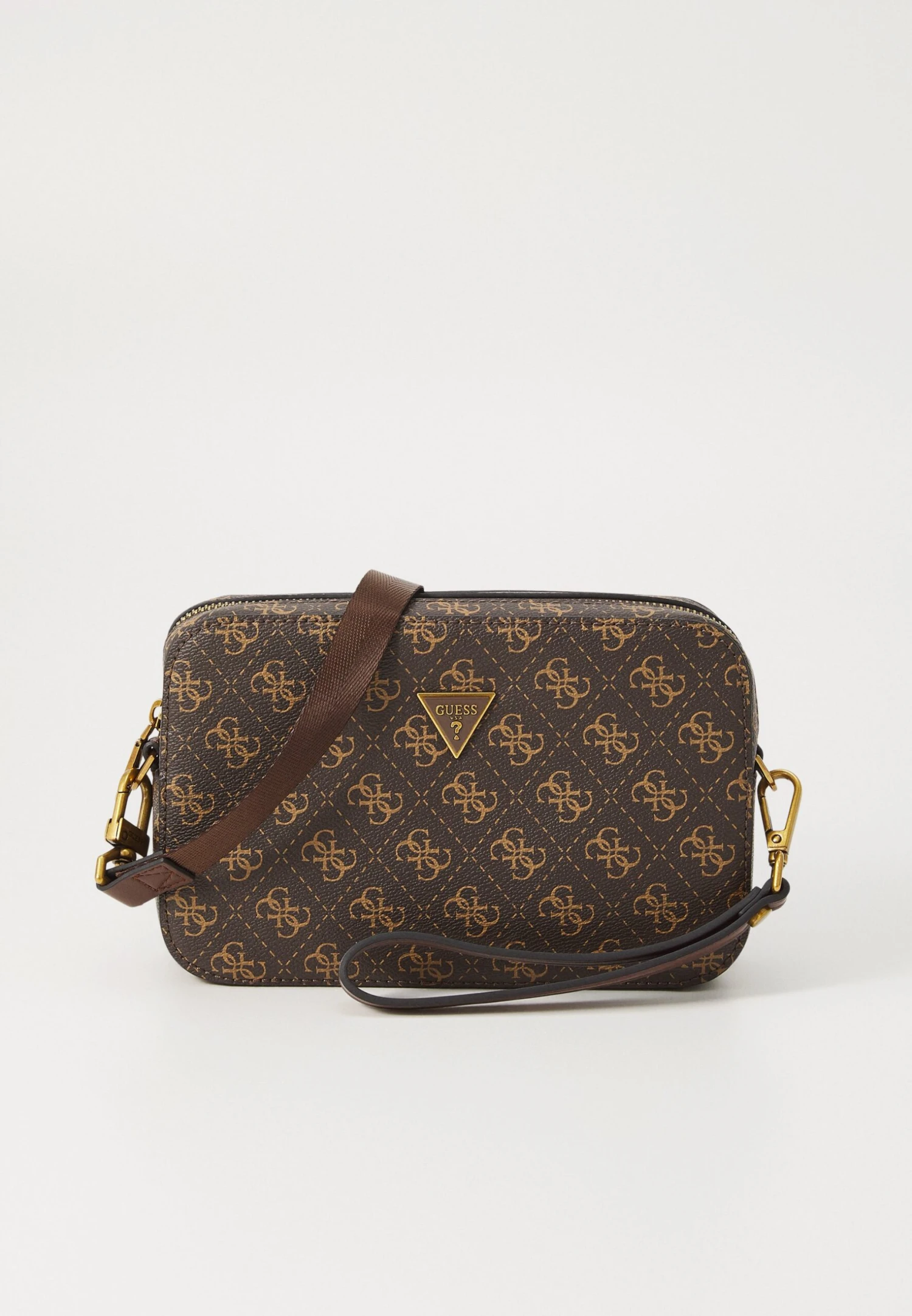 Guess MILANO MINI CAMERA BAG - Cross Body Bag - Dark Black 6 Guess MILANO MINI CAMERA BAG - Cross Body Bag - Dark Black - Image 6