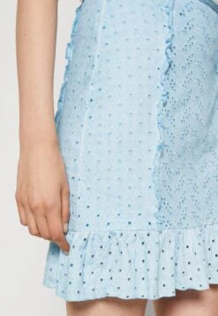 Guess Ruffle Aini Skirt - Pencil Skirt - Cold Whimsical Blue -Guess Clothing Sale 7d0e9db89b3c46159079335b0c0255f1