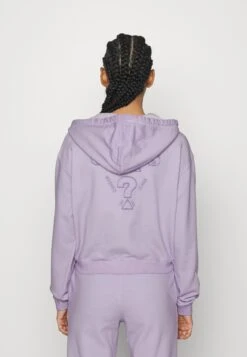 Go Sophie Classic Logo Hoodie - Zip-Up Sweatshirt - Light Iris -Guess Clothing Sale 7d1ea1537b0d494ea7ff72d200402248
