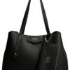 Guess Eco Brenton Girlfriend Satchel - Handbag - Schwarz