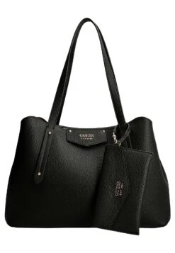 Guess Eco Brenton Girlfriend Satchel - Handbag - Schwarz