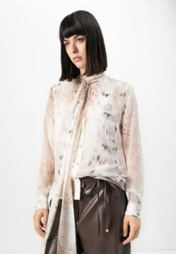VERITY BOW BLOUSE - Button-down Blouse - Beige -Guess Clothing Sale 7e67aef2a8b74a3a812596890a0001f1