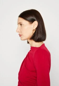 Lindsay Wrap - Long Sleeved Top - Deep Scarlet -Guess Clothing Sale 7eec3d800b6c4601acb2fb2ed2969999