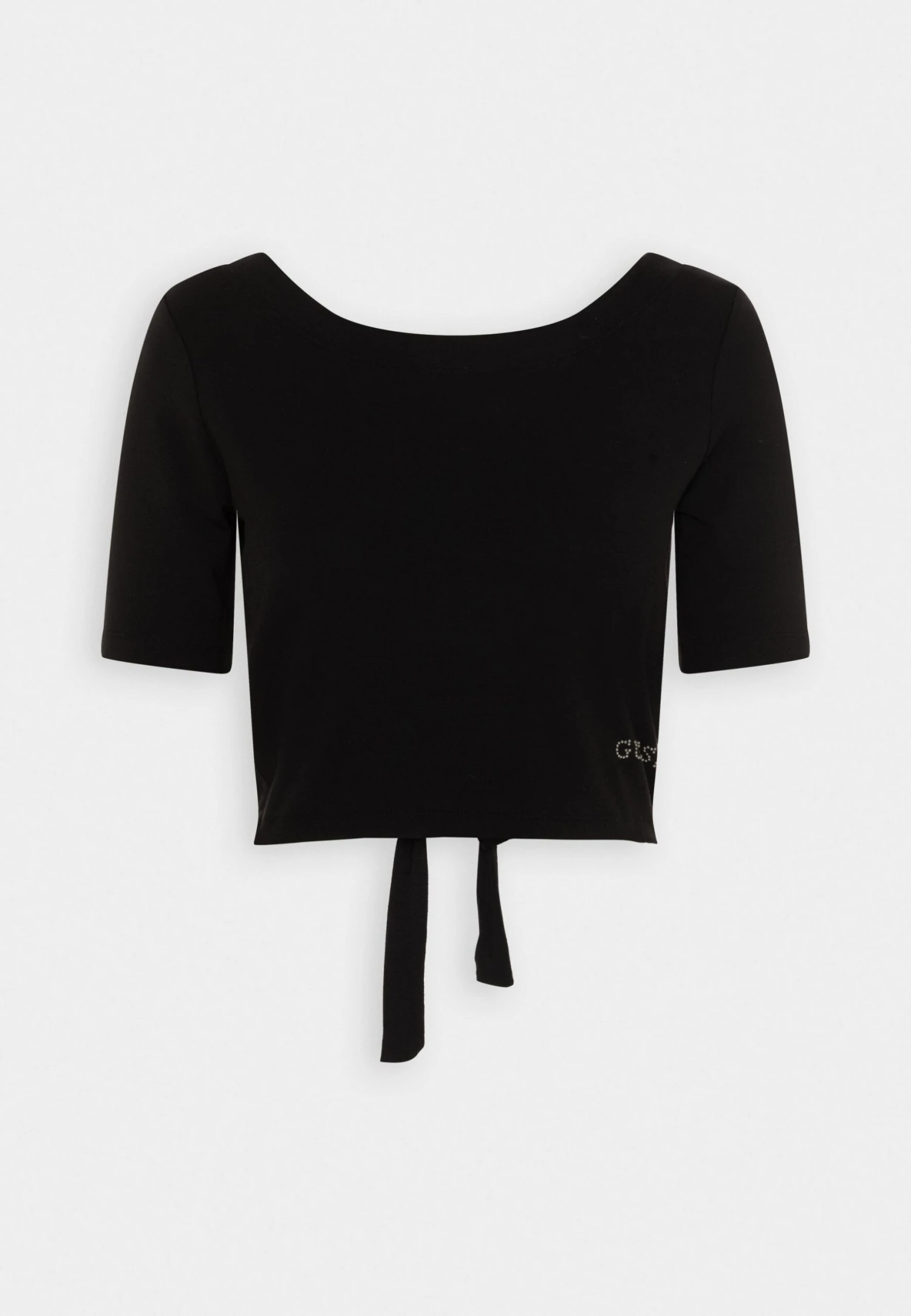 Guess Back Bow Tee - Print T-Shirt - Jet Black 4 Guess Back Bow Tee - Print T-Shirt - Jet Black - Image 4