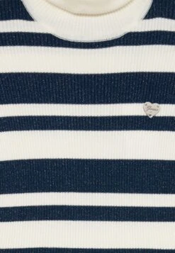 Guess JUNIOR DRESS - Jumper Dress - White/blu Navy -Guess Clothing Sale 7febc80625e44c1890138d6fa166e8fd