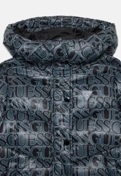 Guess JUNIOR PADDED HOODED JACKET - Winter Jacket - Black -Guess Clothing Sale 7ffd556e366a4b639bd91ce92c684420