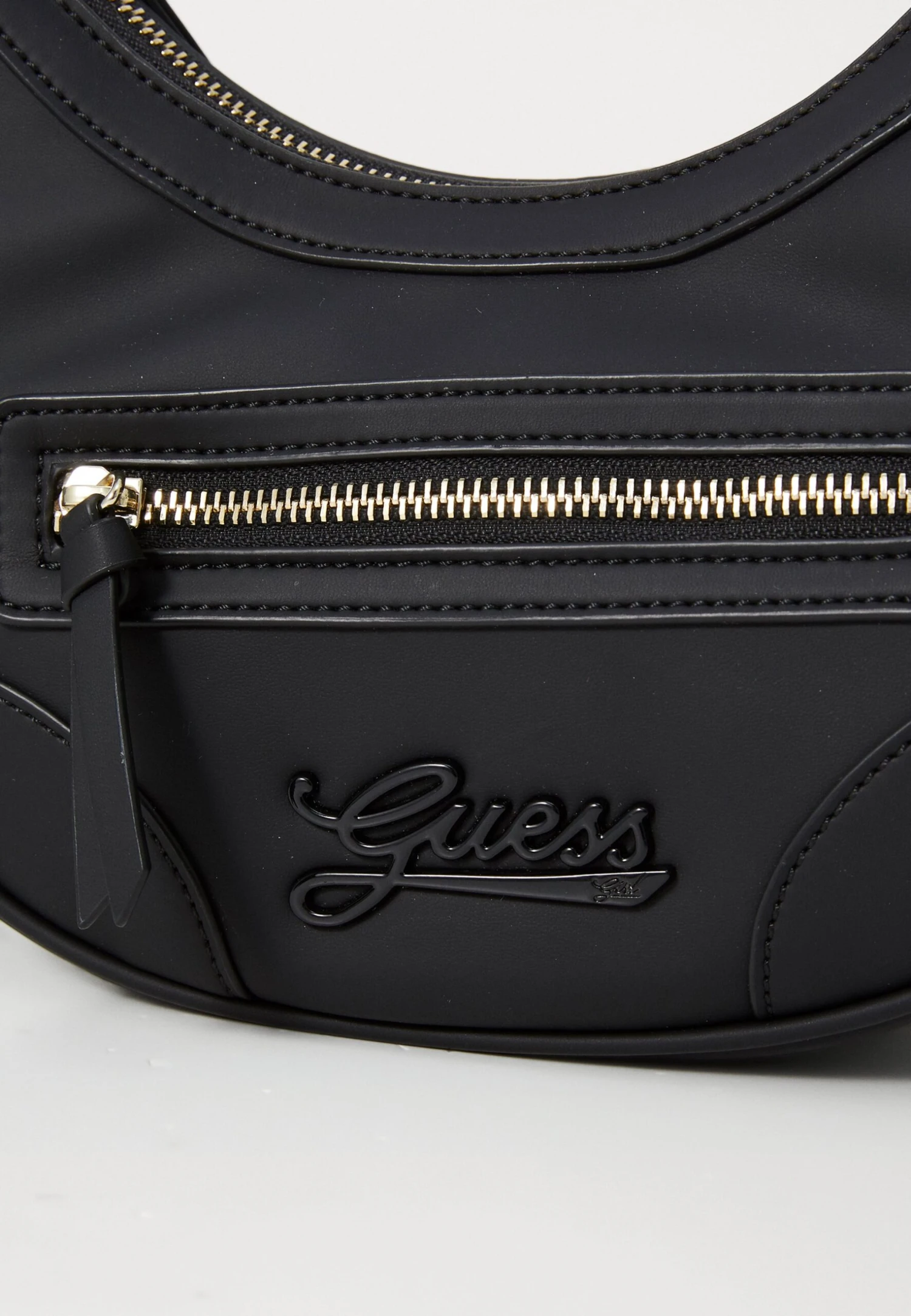 Guess HOBO BAG UNISEX - Cross Body Bag - Jet Black 4 Guess HOBO BAG UNISEX - Cross Body Bag - Jet Black - Image 4