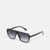 Guess Unisex - Sunglasses - Shiny Black/Green Mirror