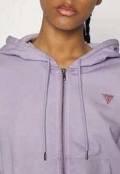 Go Sophie Classic Logo Hoodie - Zip-Up Sweatshirt - Light Iris -Guess Clothing Sale 81afe930337b42b48e76ea6a9a9320d6