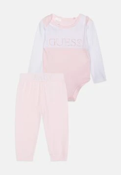 Guess Baby Set Pants Unisex - Baby Gifts - Ballet Pink