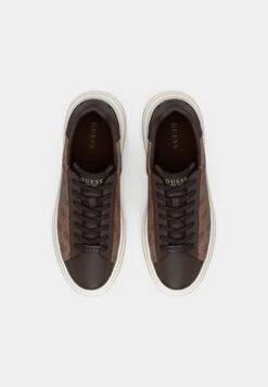 Guess ELBA - Trainers - Beige/brown -Guess Clothing Sale 82a4f97daa6f480686ed36a25baff4f6