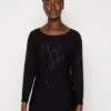 Guess Carole Bat Sleeve - Sweatshirt - Jet Black