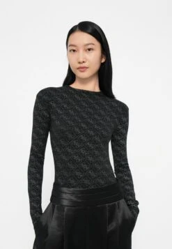 Guess TEODORA LOGO - Body - Jet Black -Guess Clothing Sale 833efea7d73440c985df27052cccf05f