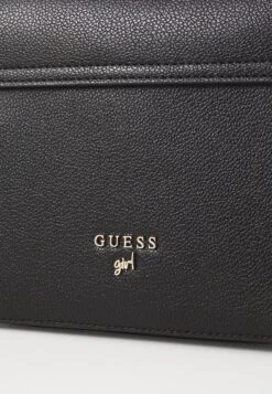 Guess CROSSBODY FLAP BAG UNISEX - Cross Body Bag - Jet Black -Guess Clothing Sale 83807eac8f3e4e7c94773943c3f3fe76