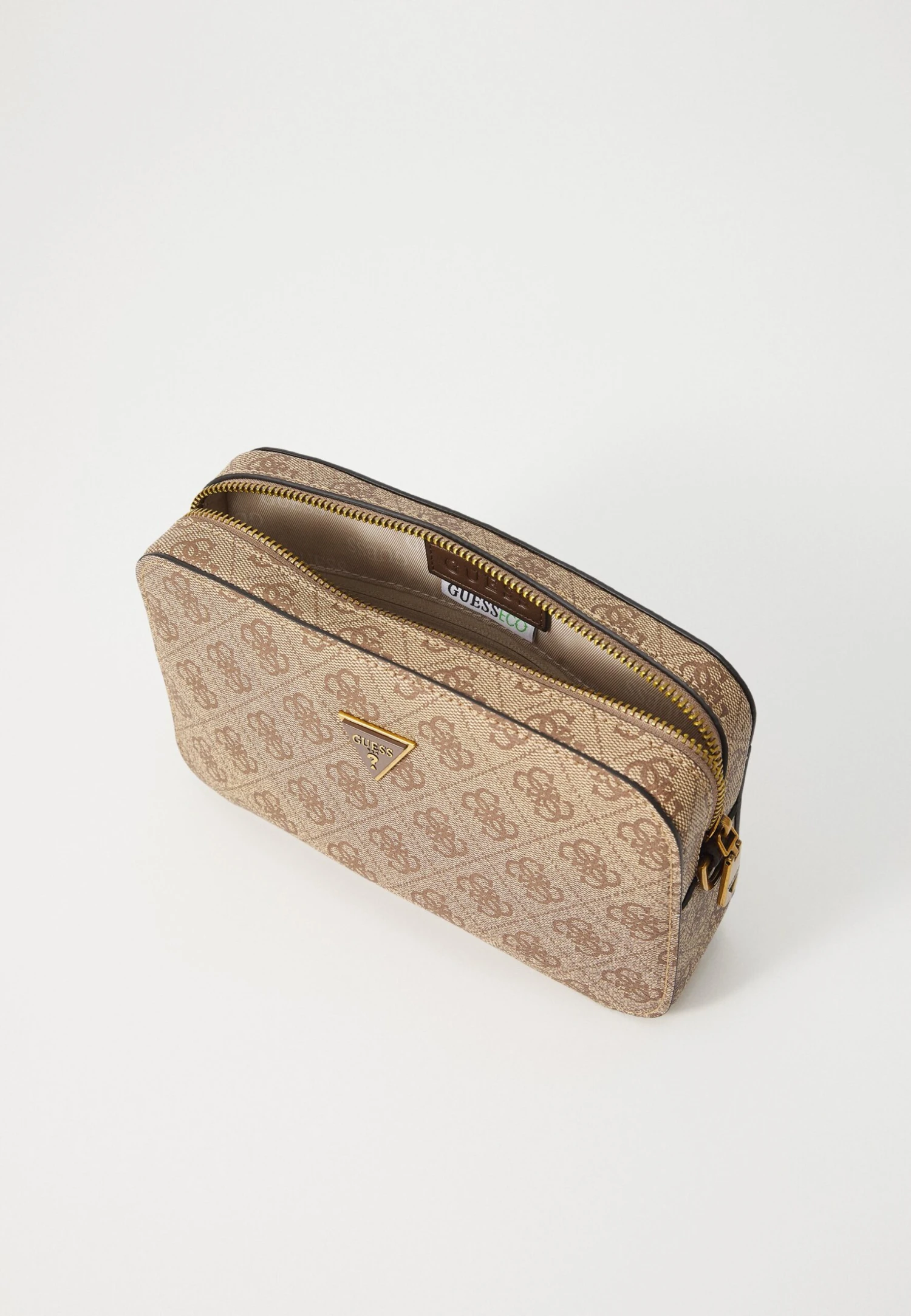 Guess MILANO MINI CAMERA BAG - Cross Body Bag - Beige/brown 4 Guess MILANO MINI CAMERA BAG - Cross Body Bag - Beige/brown - Image 4