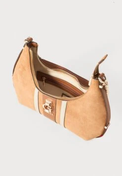 Guess ERENIA SHOULDER BAG - Handbag - Cognac -Guess Clothing Sale 84ce0f00f95a430ca44b9fa3985ce503