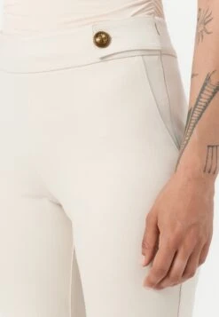 Guess MAELICE BUTTONS FLARE PANT - Trousers - Muted Stone -Guess Clothing Sale 852b9d6aaabf46509c152b3e8d278771