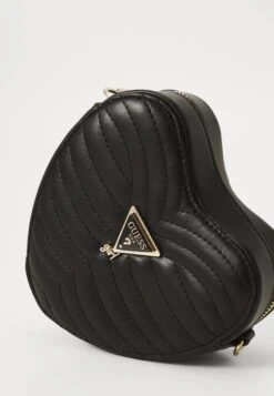 Guess HEART BAG UNISEX - Cross Body Bag - Jet Black 8 Guess HEART BAG UNISEX - Cross Body Bag - Jet Black -Guess Clothing Sale 8585a7a4488f4135b662bfe140b9f367