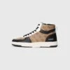 Guess VENICE - High-top Trainers - Beige/brown/black