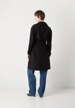 CHRISTINA - Trenchcoat - Black -Guess Clothing Sale 880eeb183fe741be9f342977f50bfc89