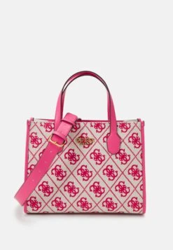 Guess Silvana Compartment Tote - Handbag - Magenta