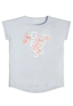 Guess Junior- Print T-Shirt - Airway Blue