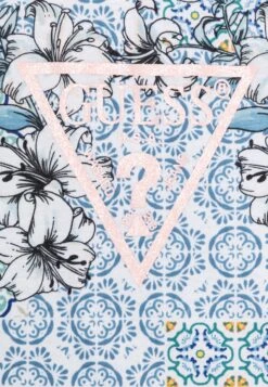 Guess Toddler - Print T-Shirt - Yellow/Blue Tiles -Guess Clothing Sale 89782c568ab345ff9cfb04ab21b84995