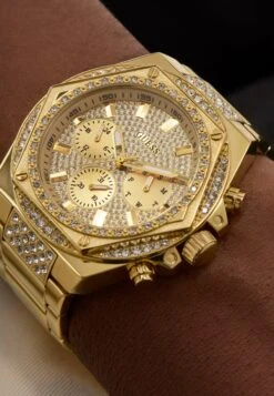 Guess FURY - Chronograph Watch - Gold Tone