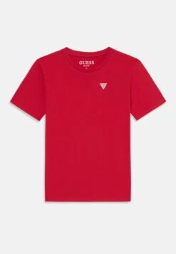 Guess JUNIOR CORE UNISEX - Basic T-shirt - Red Hot