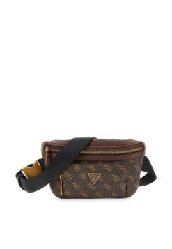 Guess MILANO COMPACT BUM BAG UNISEX - Bum Bag - Beige/brown -Guess Clothing Sale 8a85480795034ea38e66f445944fe566 2