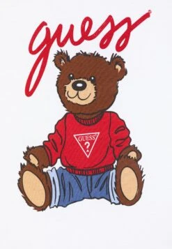 Guess TODDLER CORE UNISEX - Print T-shirt - Pure White -Guess Clothing Sale 8ba87b20e6f44c78a9454ba6e2ab34dc