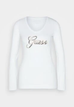 Guess Script - Long Sleeved Top -Guess Clothing Sale 8c157fbf11214f4aaf9a494ef0f1157f