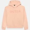 Guess JUNIOR OVERSIZE HOODED ACTIVE - Sweatshirt - Blissful Pink