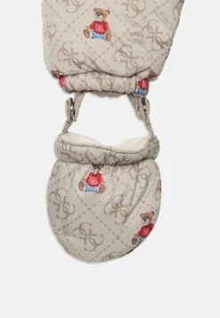 Guess BABY HOODED PADDED OVERALL UNISEX - Snowsuit - Rustic Beige -Guess Clothing Sale 8c4ef7a8ba3940b6b97c29d7c2c1cee8