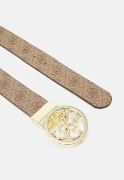 Guess Nell Reversible Adjust Belt - Belt - Latte Logo/Rosewood -Guess Clothing Sale 8c89a9aa5115476ba5981edc5369fd1d