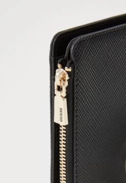 Guess BOLENA ZIP - Wallet - Black -Guess Clothing Sale 8cecd42f1ce647178040a3bd6b66e747
