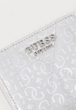 Guess ALDINA SMALL ZIP AROUND - Wallet - Silver-coloured -Guess Clothing Sale 8d302578858a4d68b82698ded69c4b45