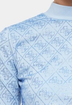 Guess MOCK DEBBY CROP - Long Sleeved Top - Arctic Sky -Guess Clothing Sale 8d6c6cfbcf9b485e82760797cd79c6a4